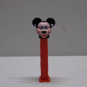 Mickey mouse walt disney pez dispensor  made in hong kong . 1980s