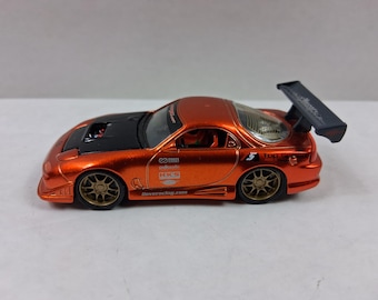 1/18 Mazda RX7 Red Vintage Kyosho Scale Model Car | Rare - Etsy