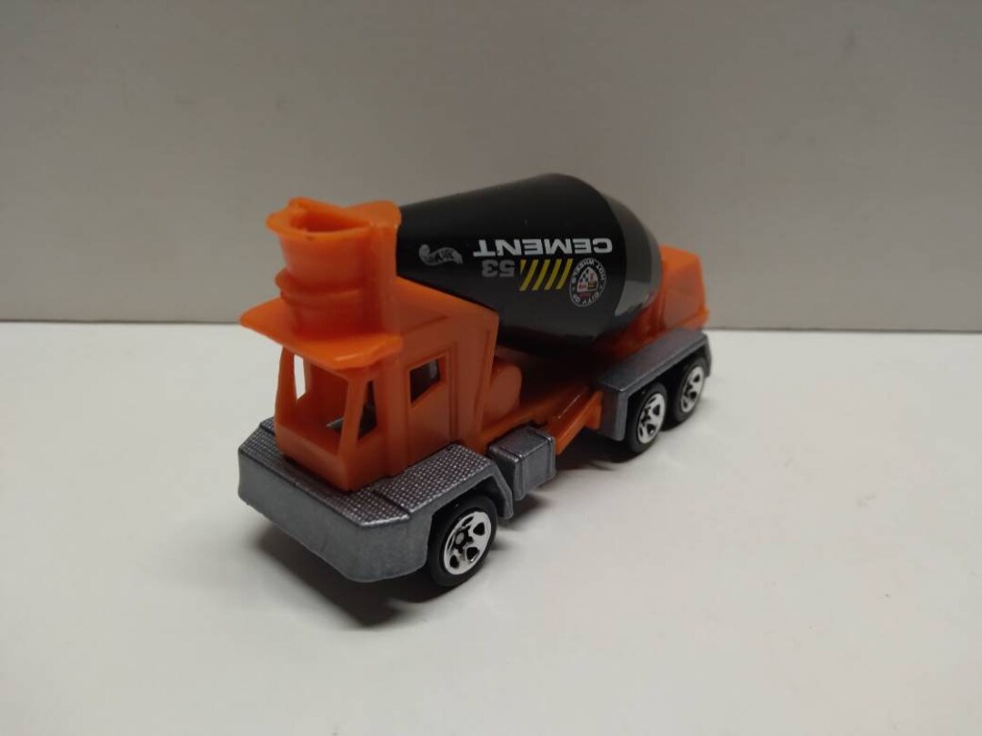 Hot Wheels Cement Truck in Mint Condition Diecast Car Etsy