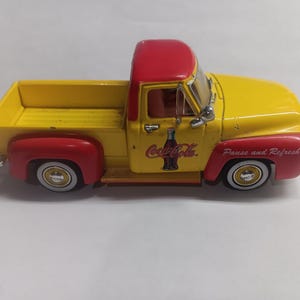 Matchbox coca cola 1955 ford f 100 truck 5&quot; Diecast car