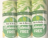 6 Lemon Lip Balms - Allergy Friendly - Wholesale