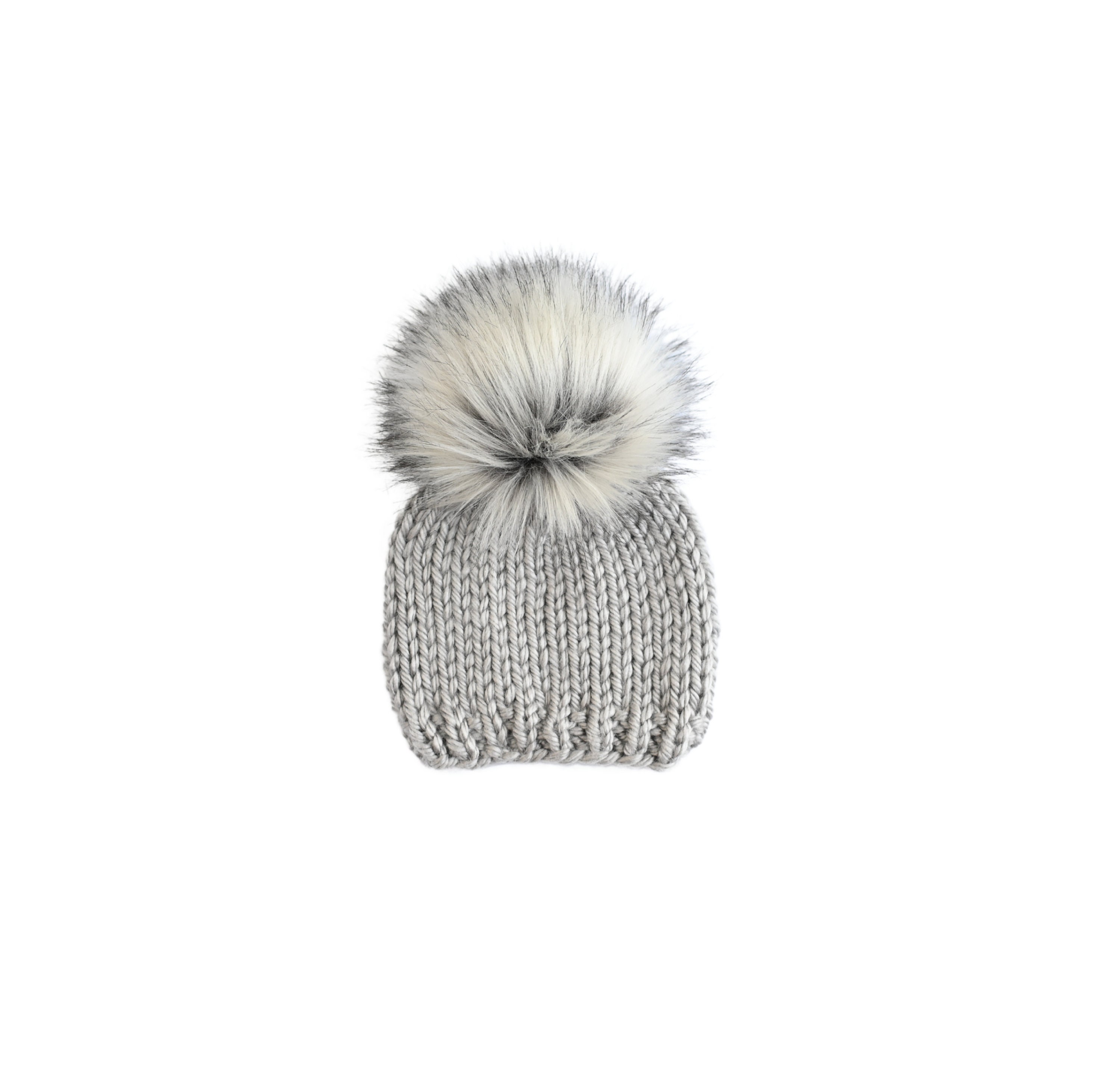 Baby Fur Pom Pom Hat Fur Pom Pom 