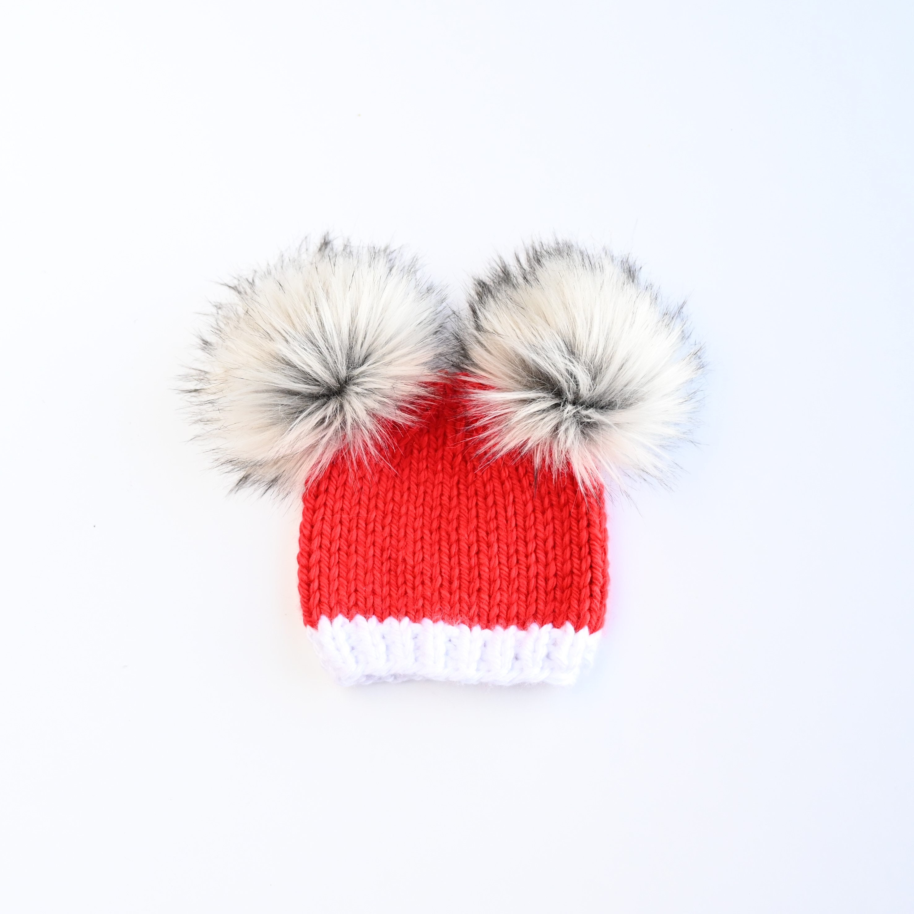 Christmas Beanie Baby Santa Hat Baby 