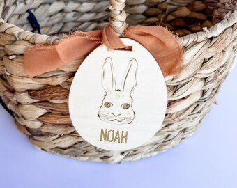 Easter Basket Tag [Bunny Egg]