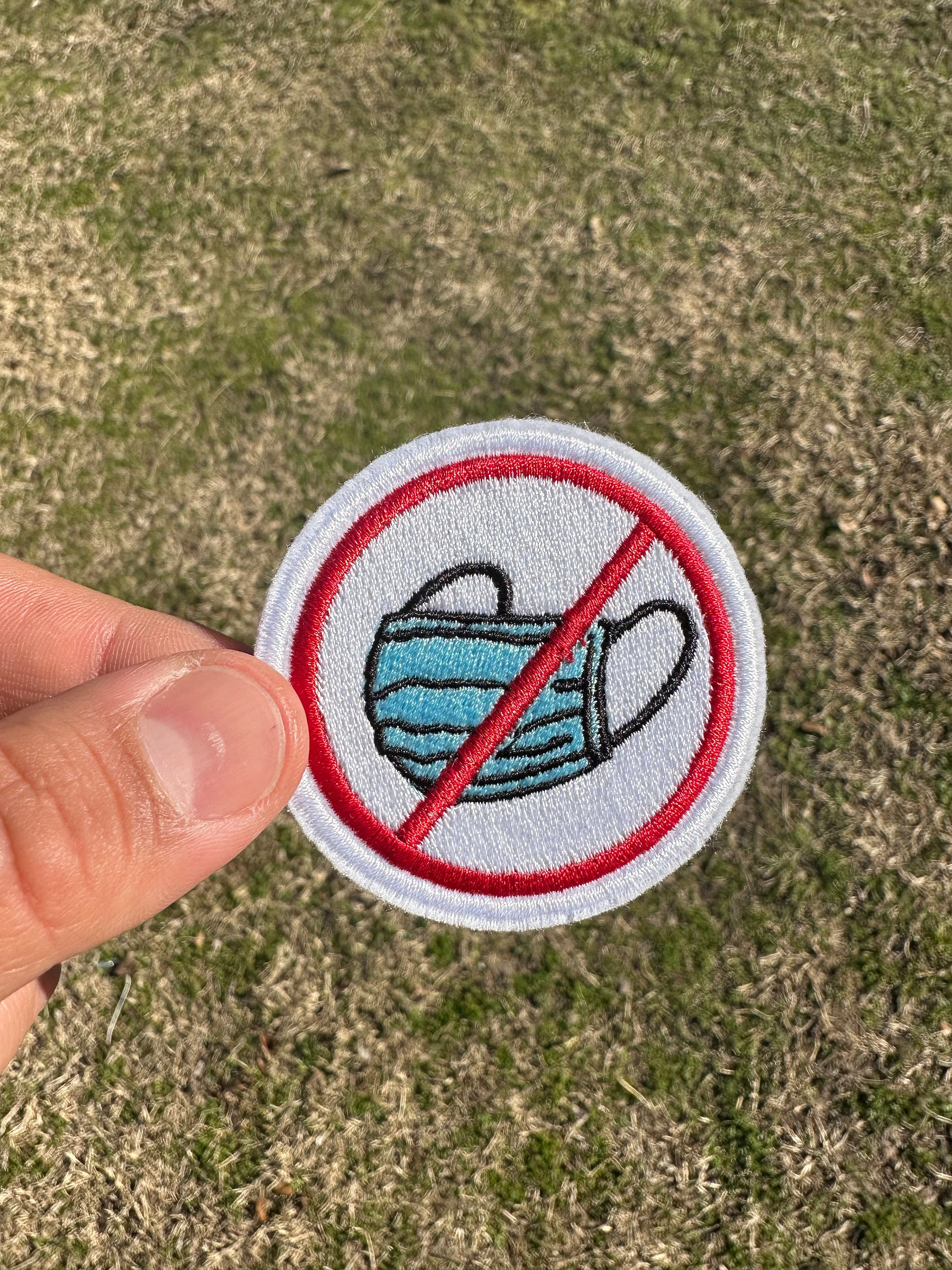 No Mask Patch - Etsy