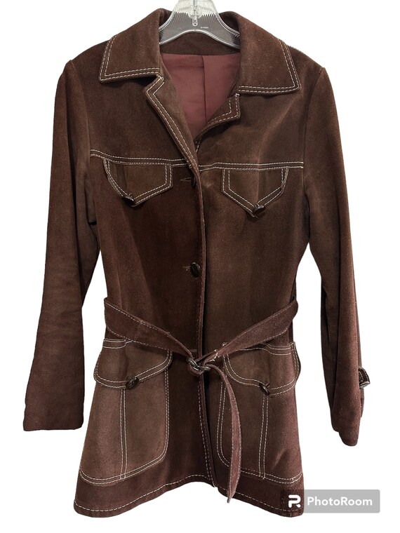 Suede brown jacket - Gem