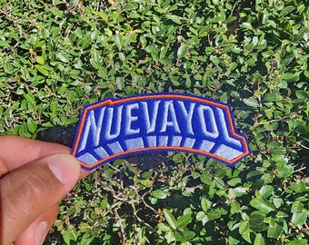 NUEVAYOL Embroidered Patch – Vintage NYC Inspired