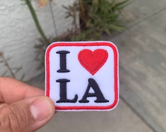 I Love LA - red