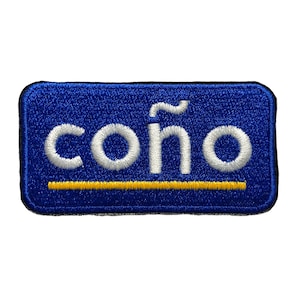 Coño Embroidered Patch