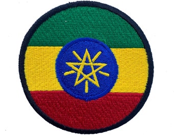 Ethiopian Flag Patch