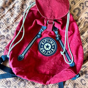 Vintage Kipling Backpack - Etsy display picture 1