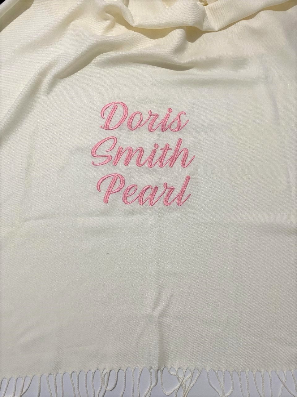 personalized pashmina shawls