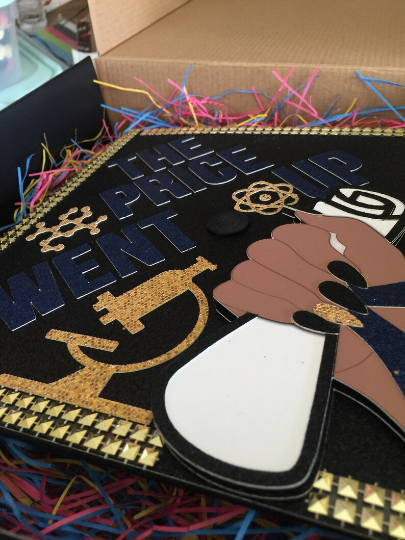 Graduation Cap Bling Cap Custom Graduation Cap Grad cap Etsy