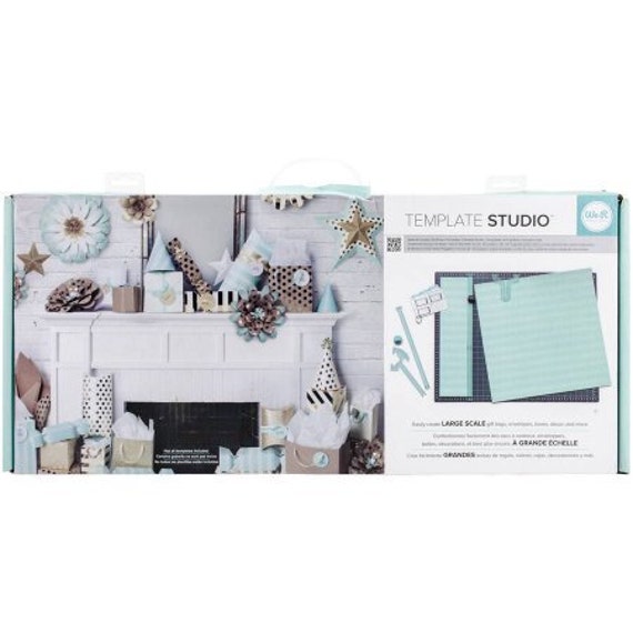American Crafts We R Memory Keepers Template Studio Star Template