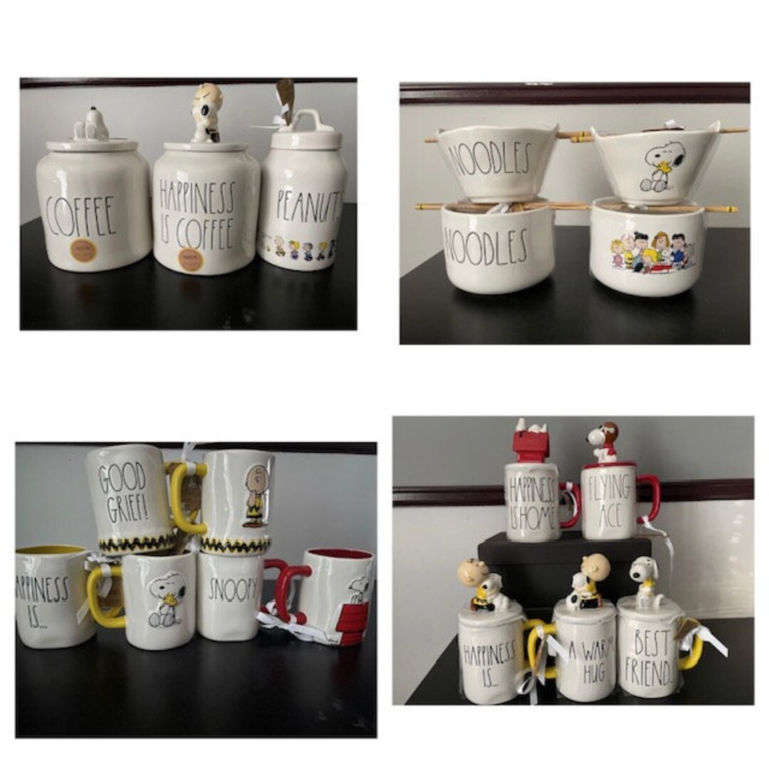 Rae Dunn Peanuts snoopy good Grief Best Etsy