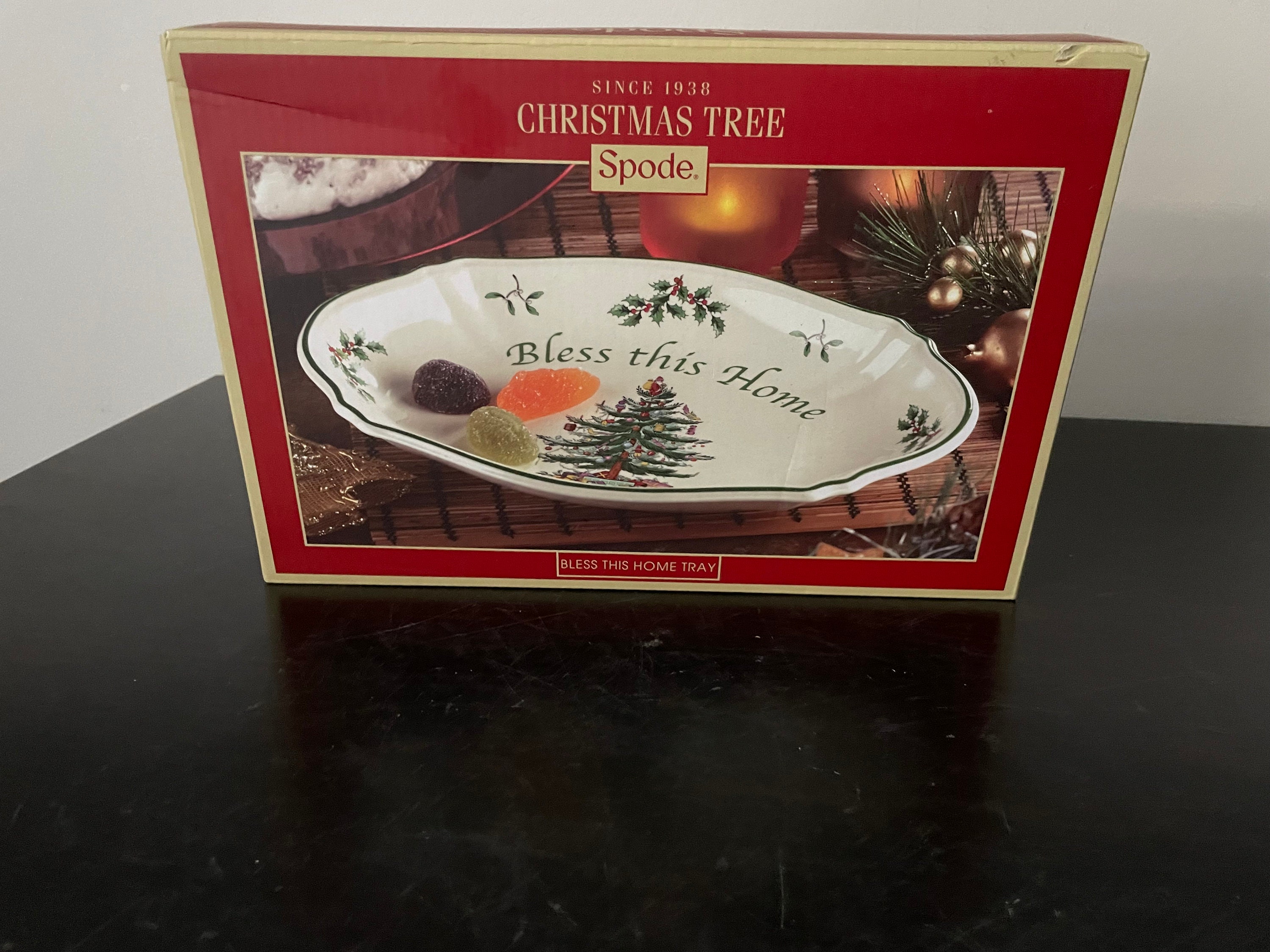 Spode Christmas Tree Loaf Pan, 11.75-inch Baking Dish For Bread