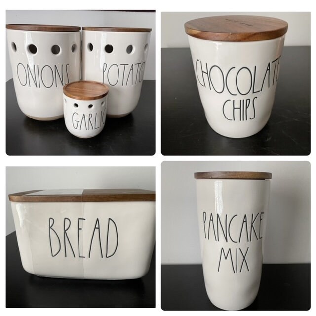 Rae Dunn Bread Box Etsy