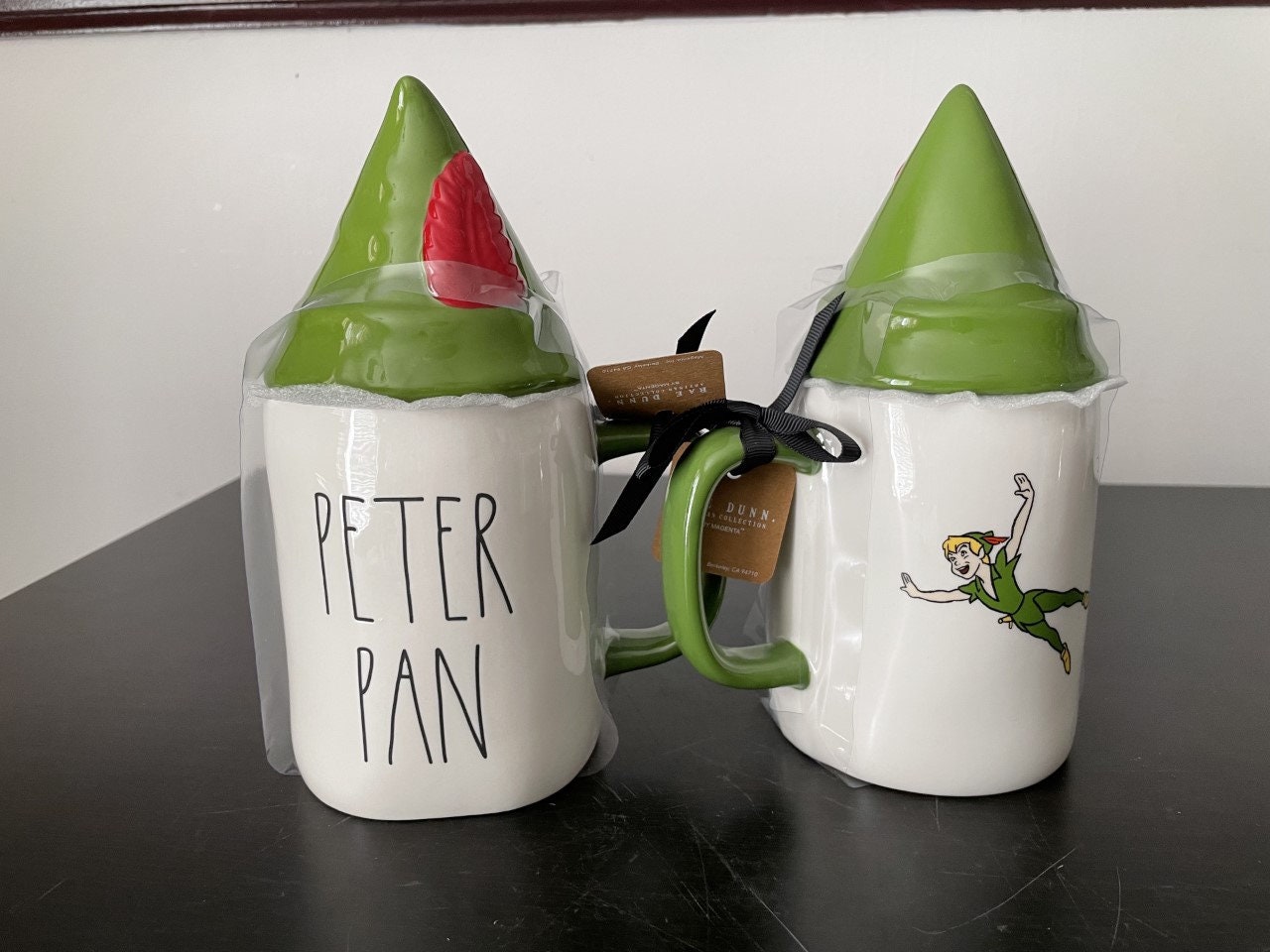 Rae Dunn Disney Peter Pan, Captain Hook Mugs, Mug Stack, Tinker Bell, Mugs,  Canisters-please Click on the Drop Down Menu and Select 