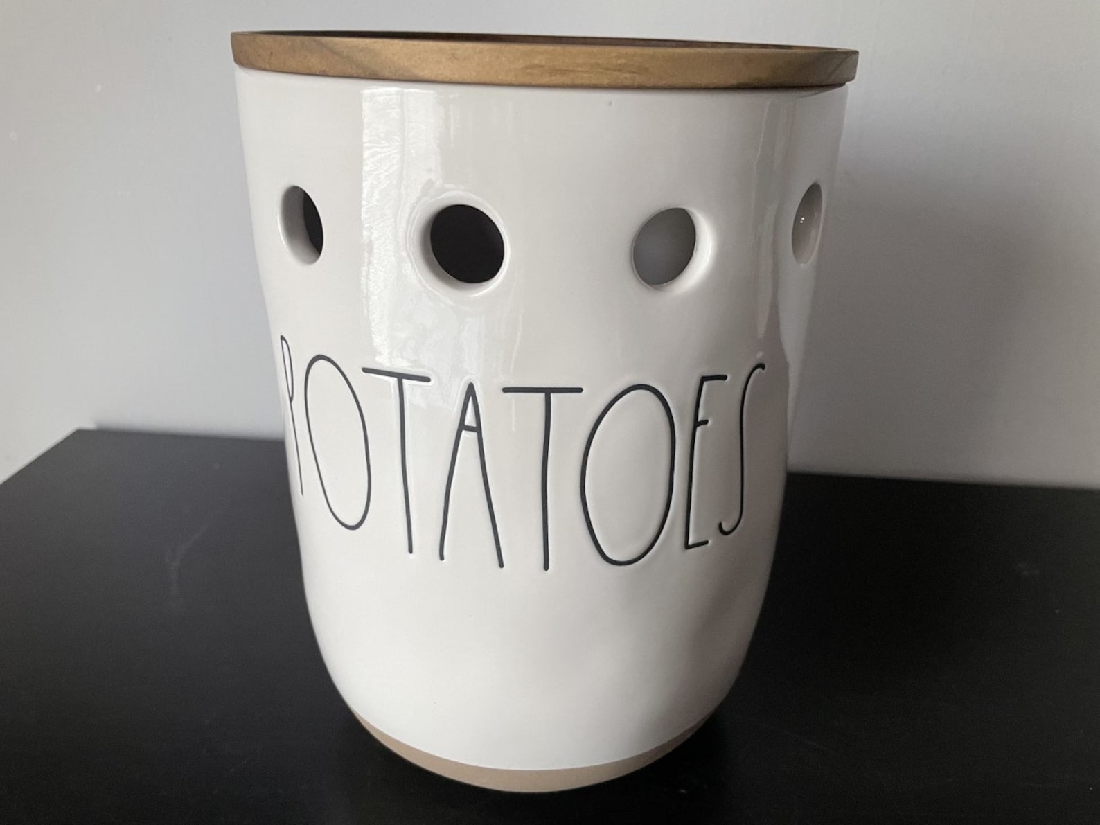 Rae Dunn Potatoes Onions Garlic Canisters Loaf and Bread Etsy