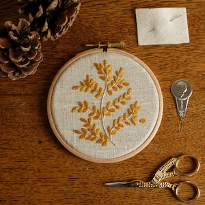 Embroidery pattern no. 1 - DIY embroidery kit -