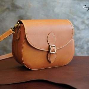 Leather Bag Pattern (PDF Files) Saddle Bag Pattern (with how to guide)