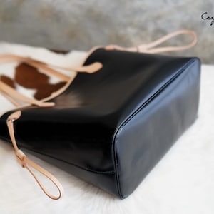 Leather Bag Pattern (PDF Files) Day Tote Pattern (with how to guide) image 3