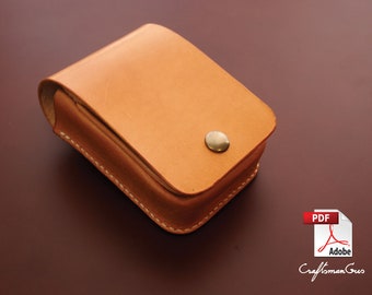 Leather Bag Pattern (PDF files): Leather Pocket Holster (with how to guide)