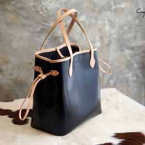 Leather Bag Pattern (PDF Files) Day Tote Pattern (with how to guide) image 8