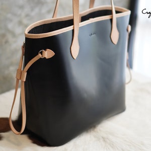 Leather Bag Pattern (PDF Files) Day Tote Pattern (with how to guide) image 6