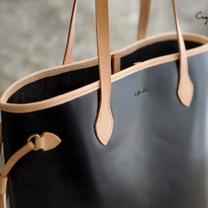 Leather Bag Pattern (PDF Files) Day Tote Pattern (with how to guide) image 5