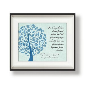 Daughter Birthday Gift, Graduation Gift for Daughter, Niece Gift, To Bride from Mom, Granddaughter Plaque, Bible Verse Gift, Personalized