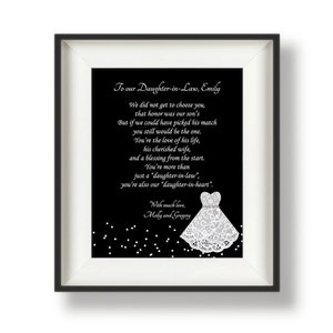 Daughter in Law Gift from Mother in Law, Wedding Gift, Daughter-in-Law Gift from In-Laws, Mother in Law to the Bride, Daughter in Law Gifts