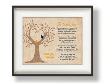 Father's Day Gift for Father Figure - Stepdad Fathers Day Gift - Stepdad Gift from Daughter - Fathers Day Gift for Bonus Dad - Second Dad