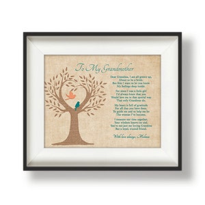 Grandmother Gift from Bride, Grandmother of the Bride Gift, Grandmother Gift for Wedding, Grandma Gift Personalized, Grandparent Gift