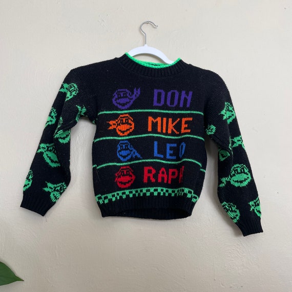 Vintage 80s/90s Teenage Mutant Ninja Turtle Sweat… - image 2