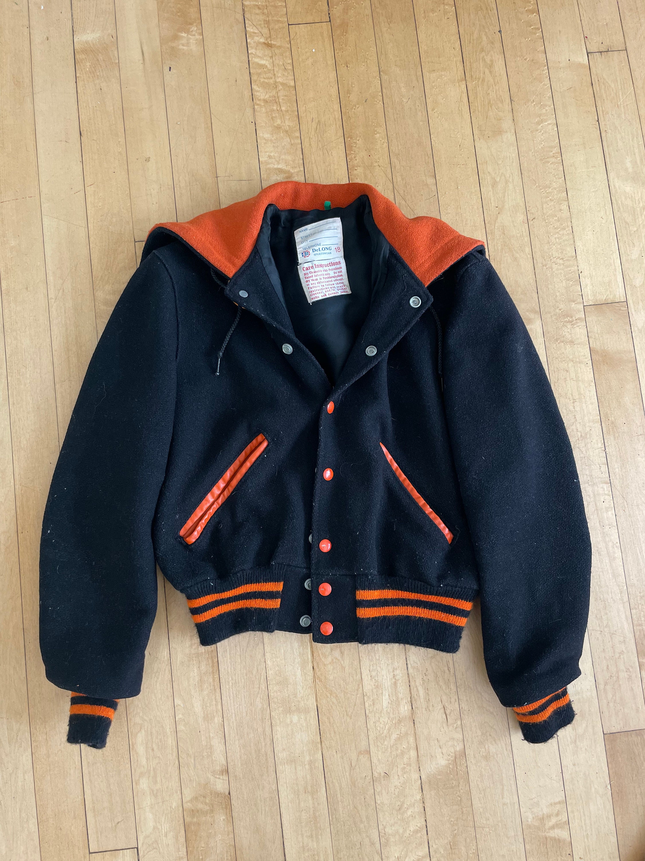 70s Football Jacket - Etsy