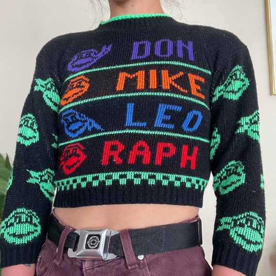 Vintage 80s/90s Teenage Mutant Ninja Turtle Sweat… - image 1