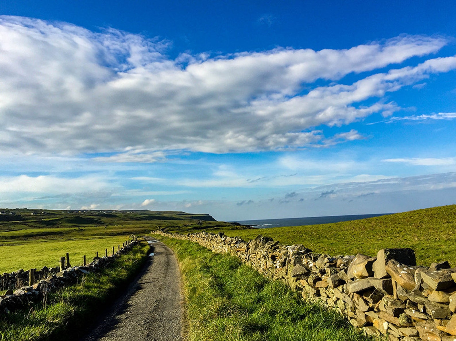 Old Irish Road Ireland Photography Ireland Landscape Irish Etsy