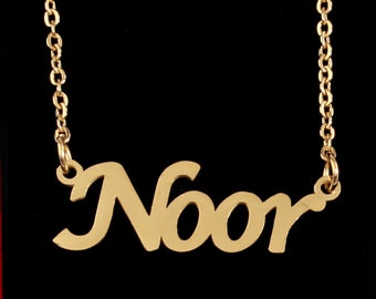 Personalized Necklace Nour Jewellery Amazon Arabic Name Generator