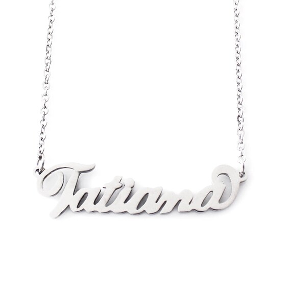 collier prenom tatiana collier prenom tatiana