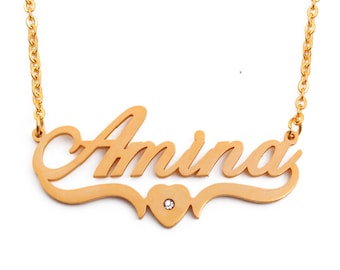 Amina Necklace - Etsy