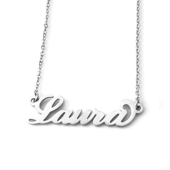 collier argent nom collier argent nom