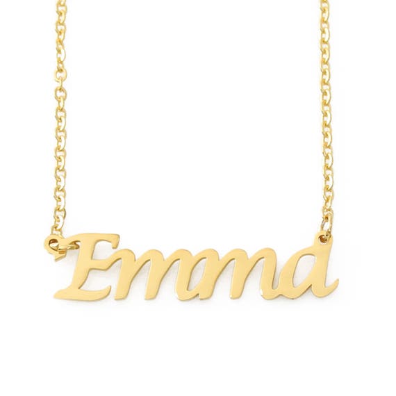 Charlie Gold Name Necklace