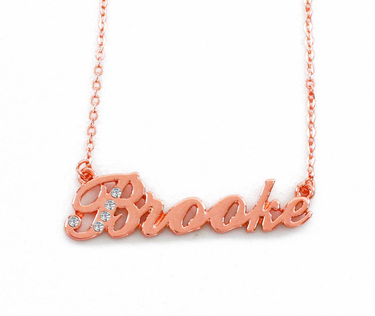 Brooke name necklace shop