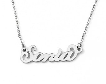 Sonia Name Necklace - Etsy