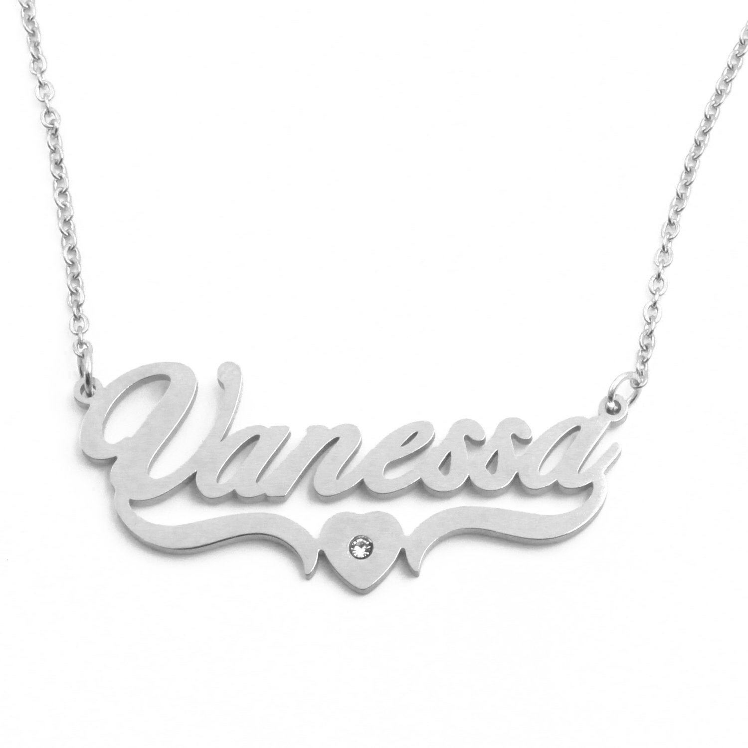 Name Necklace VANESSA Personalized 