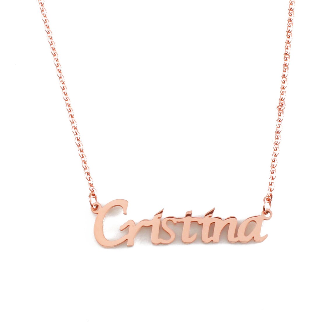 Christina name necklace Clearance