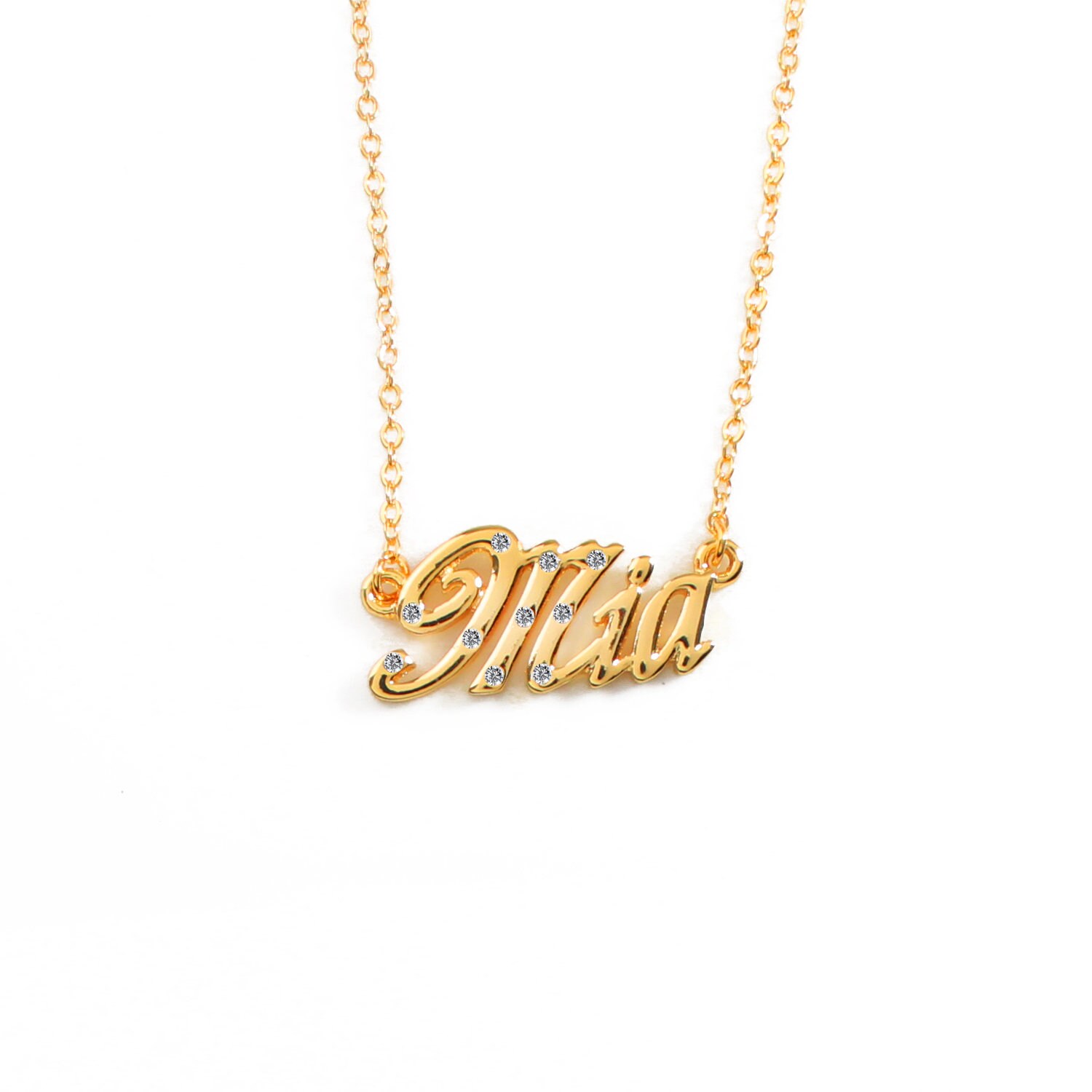 Name Necklace Chain Pendant Fashionable 