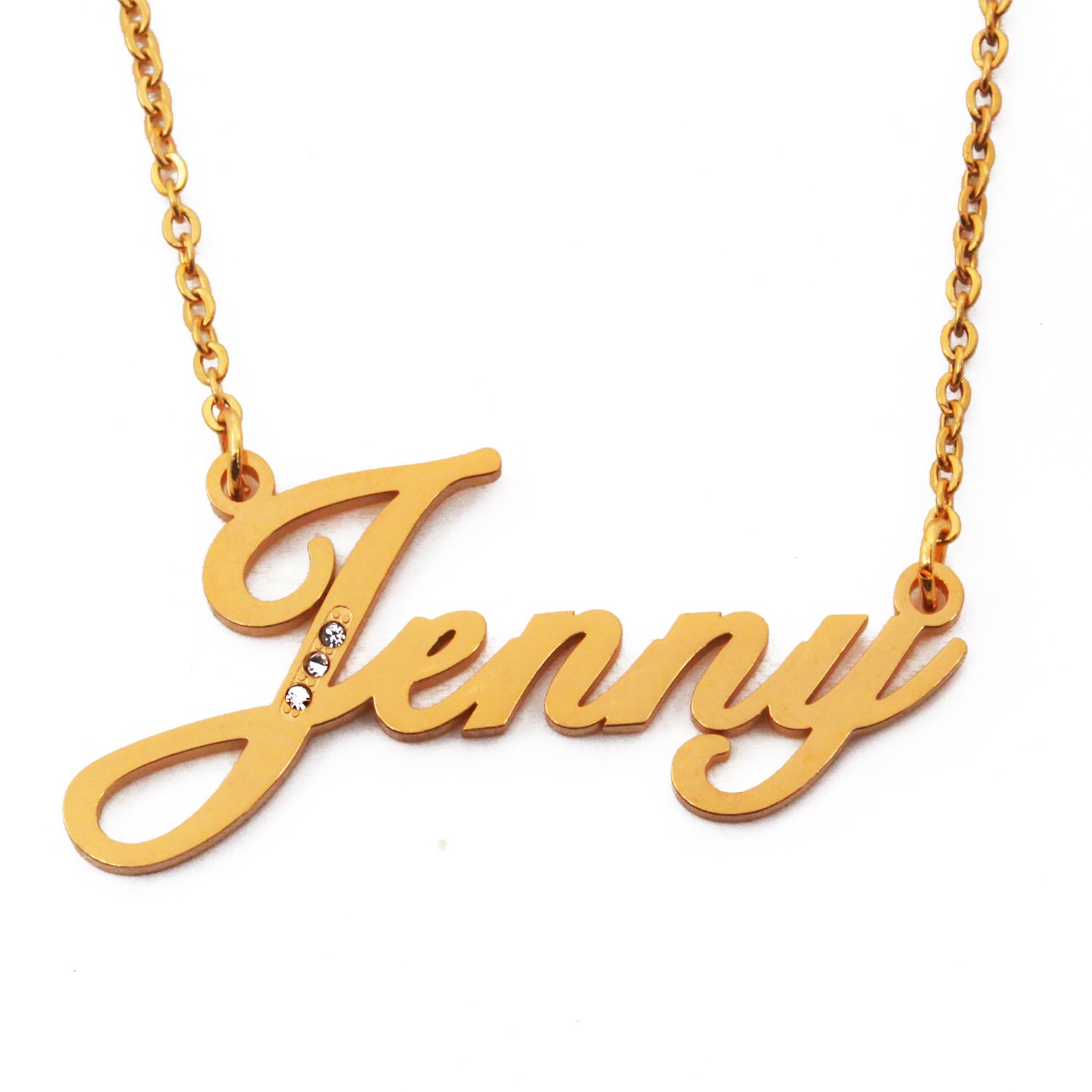 Jenny name necklace deals