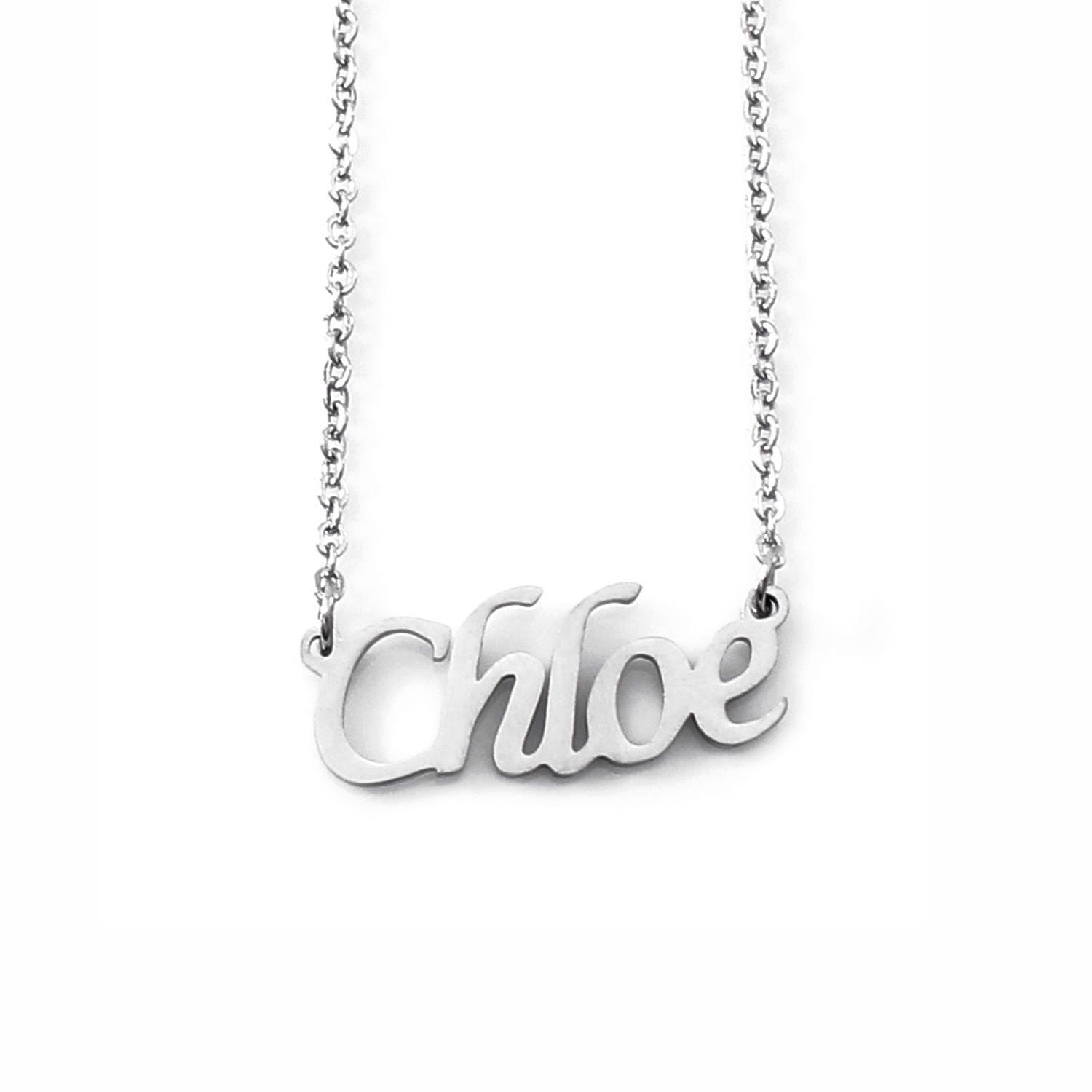 Chloe necklace best sale silver